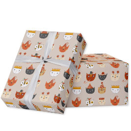 Cute Kattunge Presentpapper