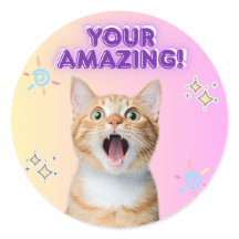 Cute Kattunge Stickers
