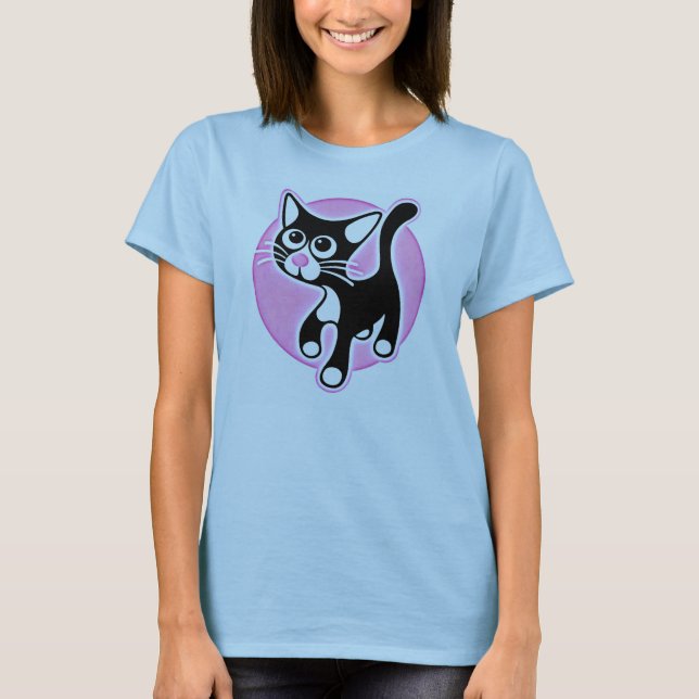 Cute Kattunge T Shirt (Framsida)