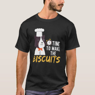 Cute Kattunge-tiden för att göra biscuiterna enhet T Shirt