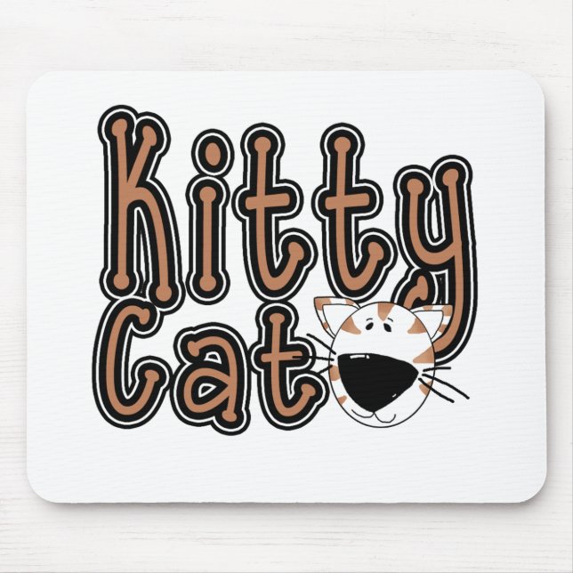 Cute Kattunge Tshirts och presenter Musmatta (Framsidan)