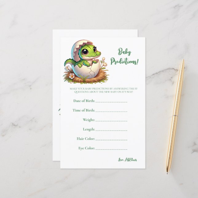 Cute Kawaii Alligator Hatching Prediction Game (Fram/Back In Situ)