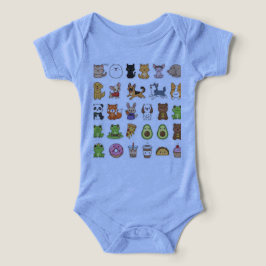 Cute Kawaii Animal Sticker Sheet – Adorable Pets & T Shirt