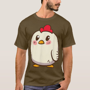 Cute Kawaii Anime - Chicken Chickens - Kawaii Japa T Shirt