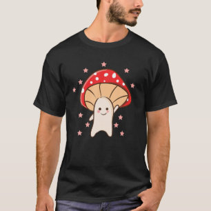 Cute Kawaii Anime - Cute Mushroom - Aesthetic Japa T Shirt