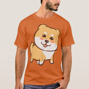 Cute Kawaii Anime - Shiba Inu Puppy Hund - Kawaii T Shirt