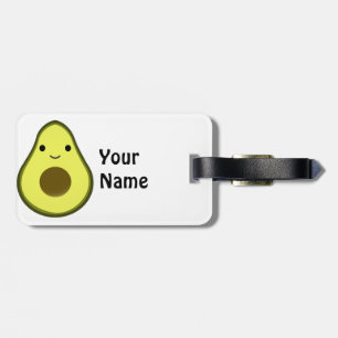 Cute Kawaii Avocado Bagagebricka