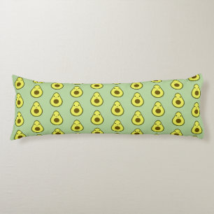 Cute Kawaii Avocado Kroppskudde