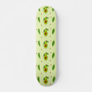 Cute kawaii avocado mini skateboard bräda 18,5 cm