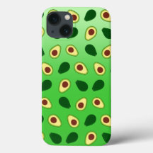 Cute Kawaii Avocado-segmentets sommargradient Möns