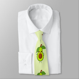 Cute kawaii avocado slips