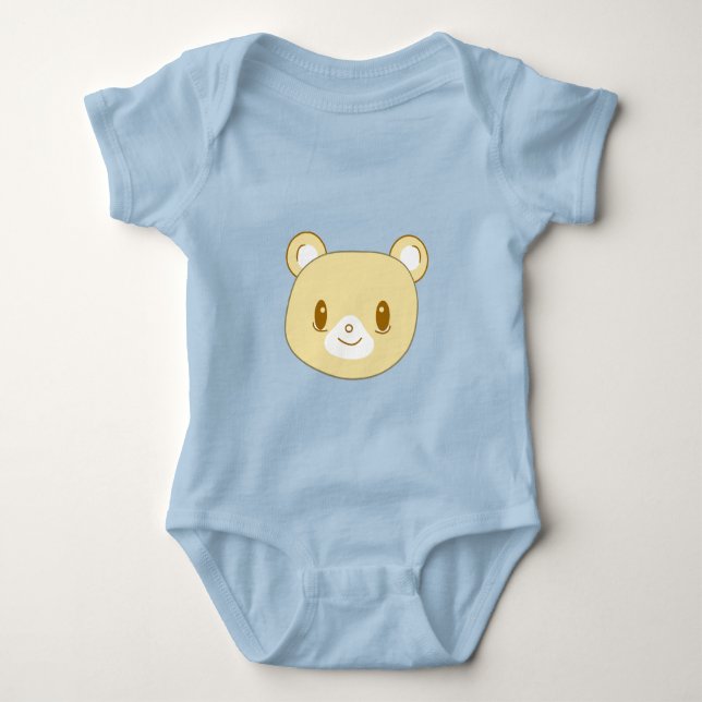 Cute Kawaii Baby Bear Unge Tee (Framsida)