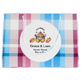 Cute Kawaii Baby-Q Gender Reveal Party