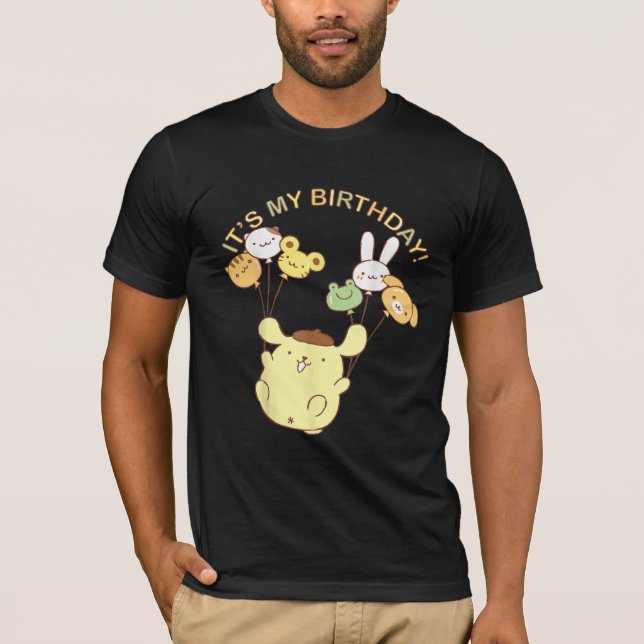 Cute Kawaii Birthday Shirt | Animaliskt ballong Te T Shirt (Framsida)