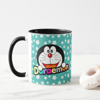 Cute Kawaii Black Doraemon Anime Mugg