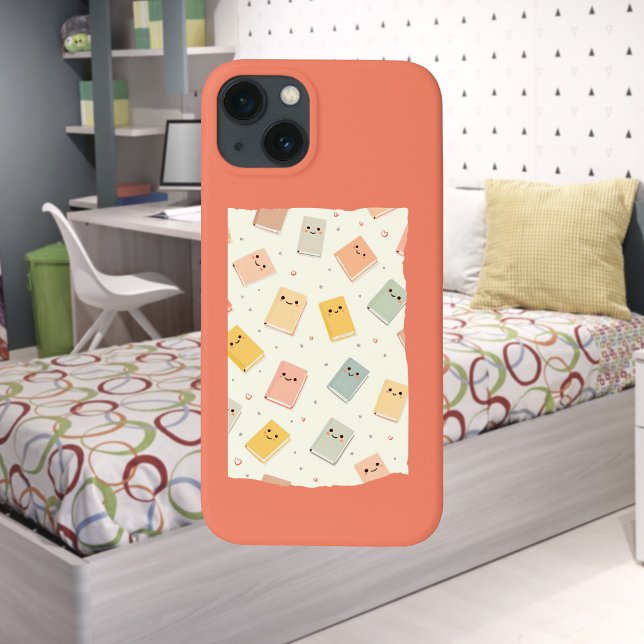 Cute Kawaii Bokar iPhone/iPad-ärende (Skapare uppladdad)