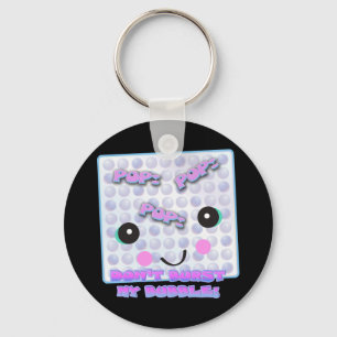 Cute Kawaii Bubble Wrap Nyckelring