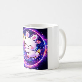 Cute Kawaii Bunny Galaxy Mug Kaffemugg