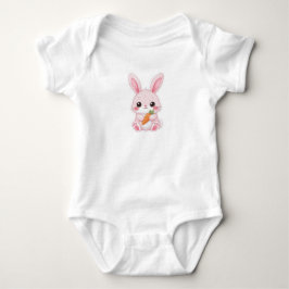 Cute Kawaii Bunny med morot T Shirt