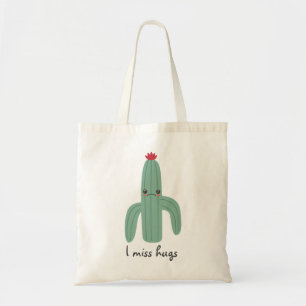 Cute Kawaii Cactus Misses Hugs Tygkasse