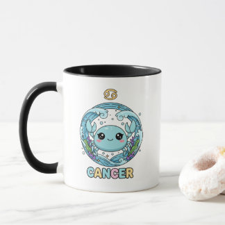 Cute Kawaii Cancer Zodiac Sign Mugg