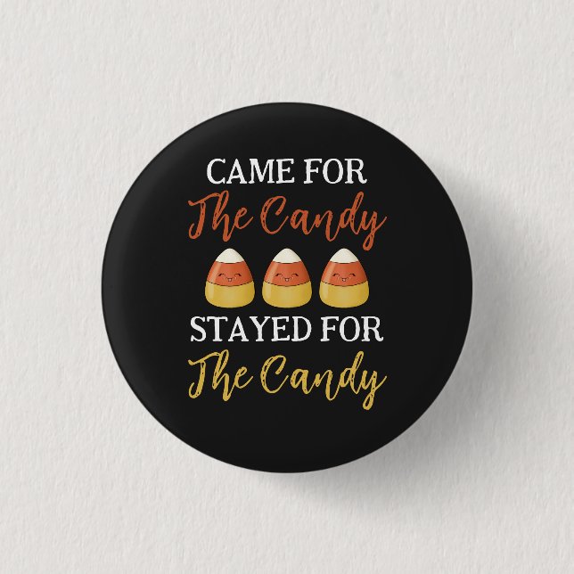 Cute Kawaii Candy corn Halloween fest favor Knapp (Framsida)