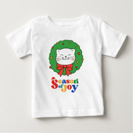 Cute Kawaii Cat-julens andesäsong Joy T Shirt