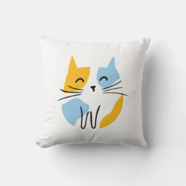Cute Kawaii Cat Kudde