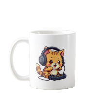 Cute Kawaii Cat spelar videospel - Gam som är bra