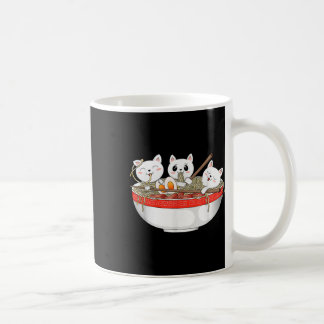 Cute Kawaii Cats Ramen Noodles Anime Japansk katt Kaffemugg
