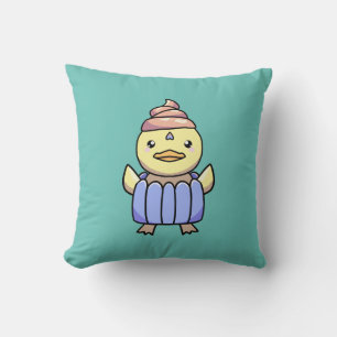 Cute Kawaii Chibi Cupkaka Anka Pillow Kudde