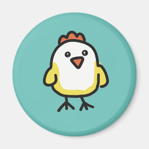 Cute Kawaii Chicken Chick Magnet