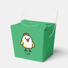 Cute Kawaii Chicken-Personligens favoritruta Presentaskar