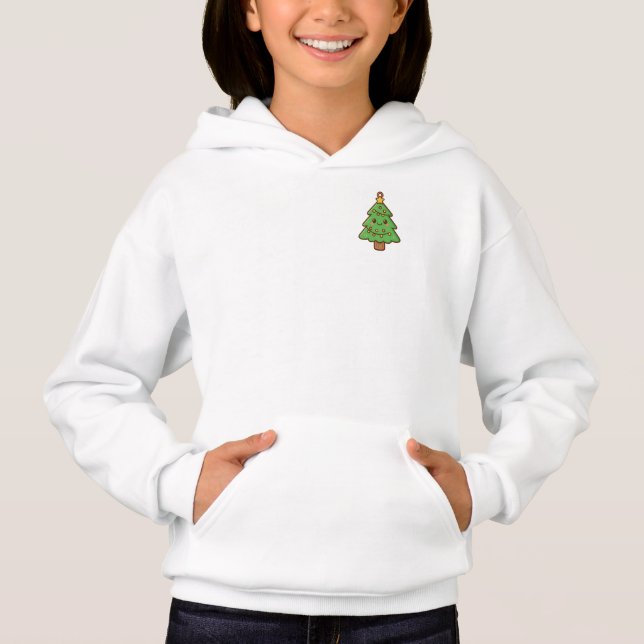 Cute Kawaii Christmas Tree Shirt • Cute Holiday Gi T Shirt (Framsida)