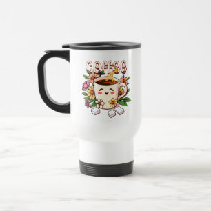 Cute Kawaii Coffee and Flowers Resemugg