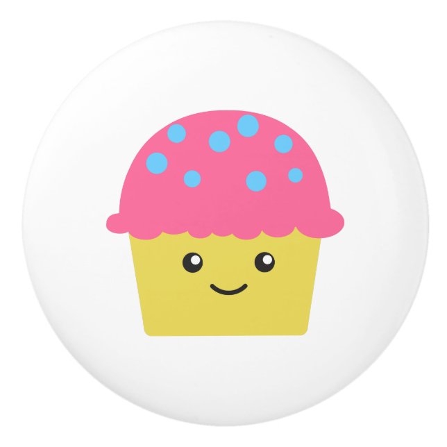 Cute Kawaii Cupcoa Knopp (Framsidan)