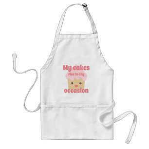 Cute Kawaii Cupkaka Roligt Citat Förkläde