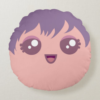 Cute Kawaii Dwarf Planet Ceres Rund Kudde