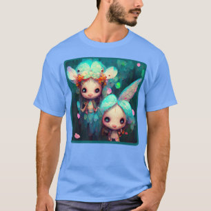 Cute Kawaii Faye Chibis Älvors Kawaii Fairy Fae J T Shirt