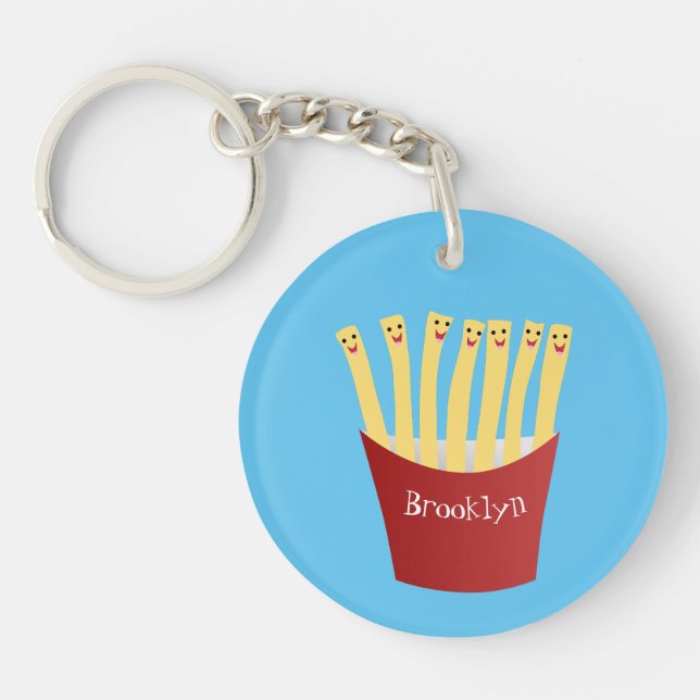 Cute kawaii fries - illustration av tecknaden för  (Framsidan)