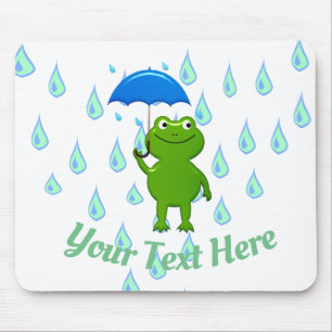 Cute Kawaii Frog and Rain Musmatta