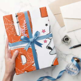 Cute Kawaii Ghost "Boo" Halloween Design Design Presentpapper