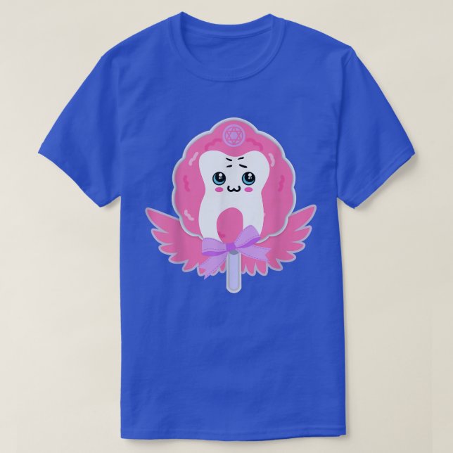 Cute Kawaii Goth Sweet Tooth Fairy Gift T Shirt (Design framsida)