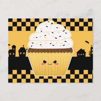 Cute Kawaii Halloween cupaka Vykort