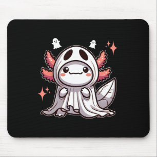 Cute Kawaii Halloween Ghost Axolotl Musmatta