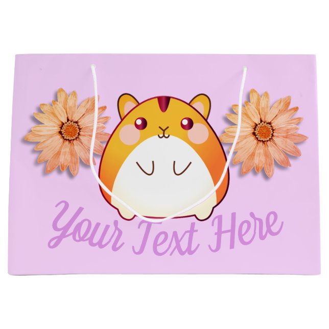 Cute Kawaii Hamster Anpassningsbar (Framsidan)