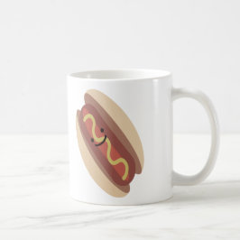 Cute Kawaii Hett Hund Kaffemugg