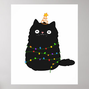 Cute Kawaii-julklapp Poster