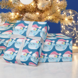 Cute Kawaii Julval party-avfall Presentpapper