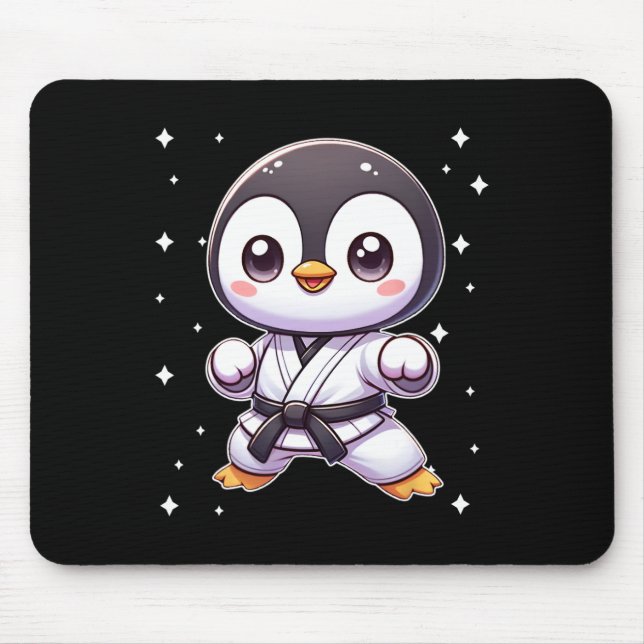Cute Kawaii Karate Penguin Martial Arts 1 Musmatta (Framsidan)